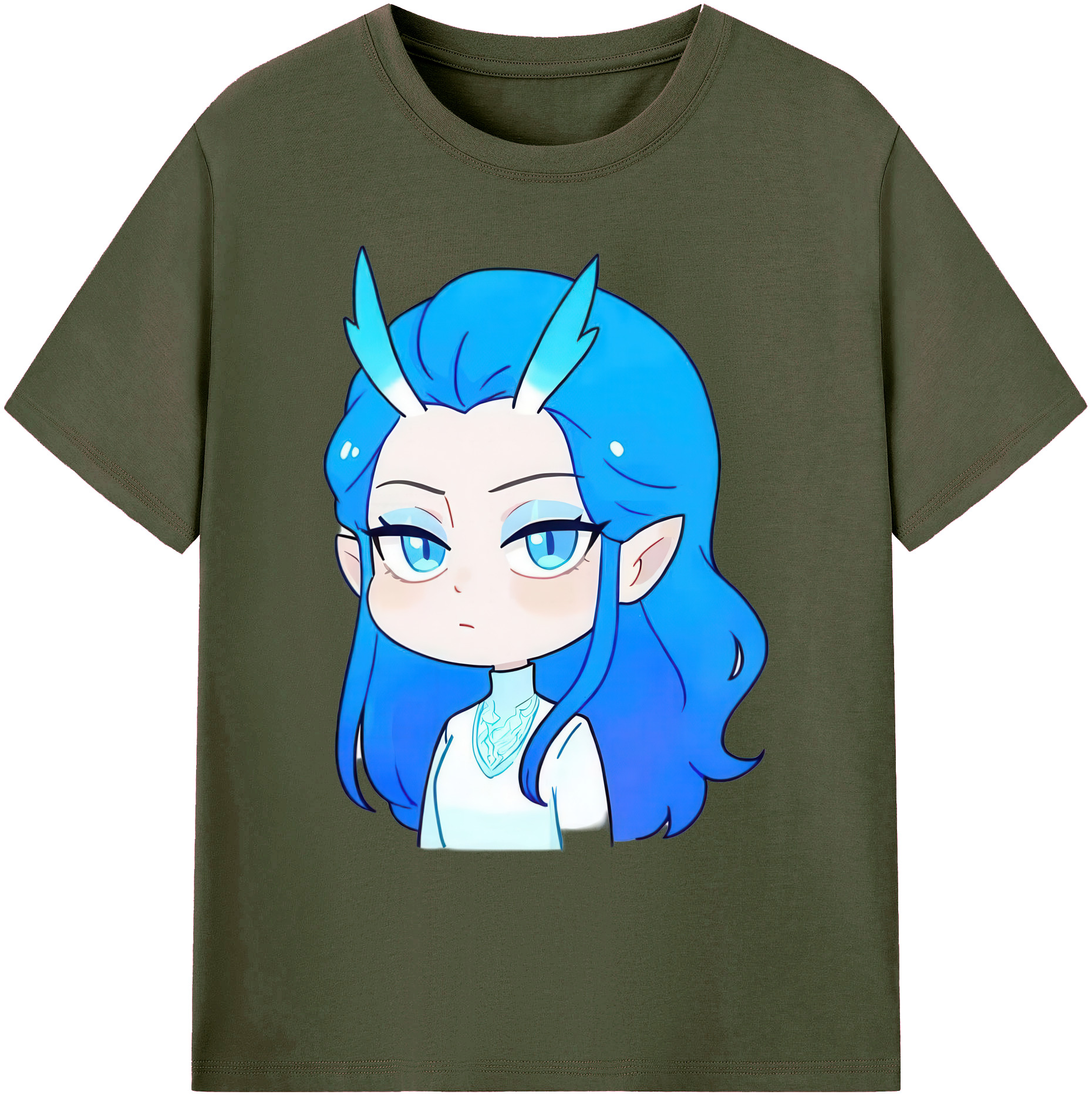 （画像用） Ne Zha 2 ナタ 魔童の大暴れ 綿100％ メンズ半袖Tシャツ｜肌触りやわらか＆通気性